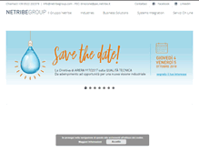 Tablet Screenshot of netribegroup.com